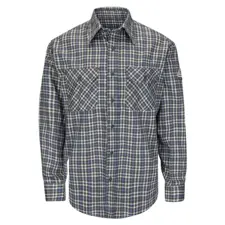 Bulwark ComforTouch LS Plaid Shirt, 6.5 oz 