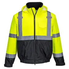 Portwest Bomber Jacket Yellow/Black 