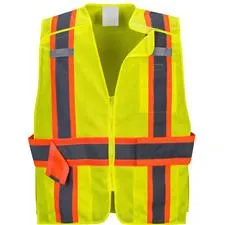 Portwest Safety Vest Yellow CL2, Mesh, 5 PT. Breakaway 