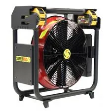 Super Vac 16" Fan PPV Battery Powered w/ Shore Power 