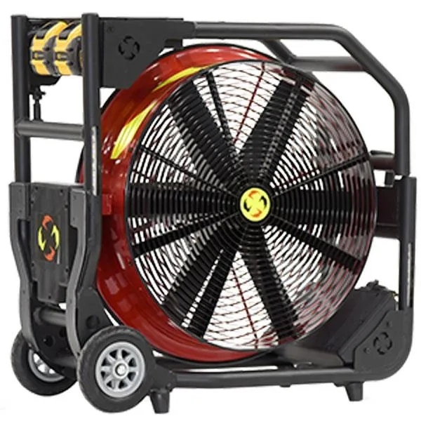 Super Vac 20" Fan PPV Battery Powered No Shore Power 