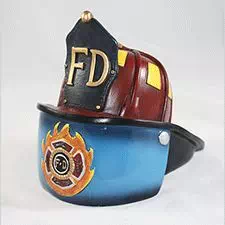 Blue Sky Coin Bank, "Fireman Fund" 