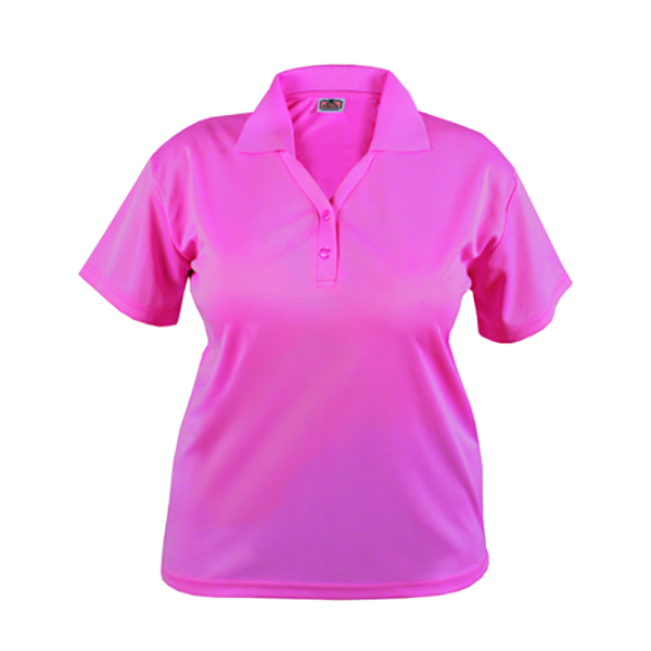 Blue Pointe Polo, Ladies, Pink SS Performance