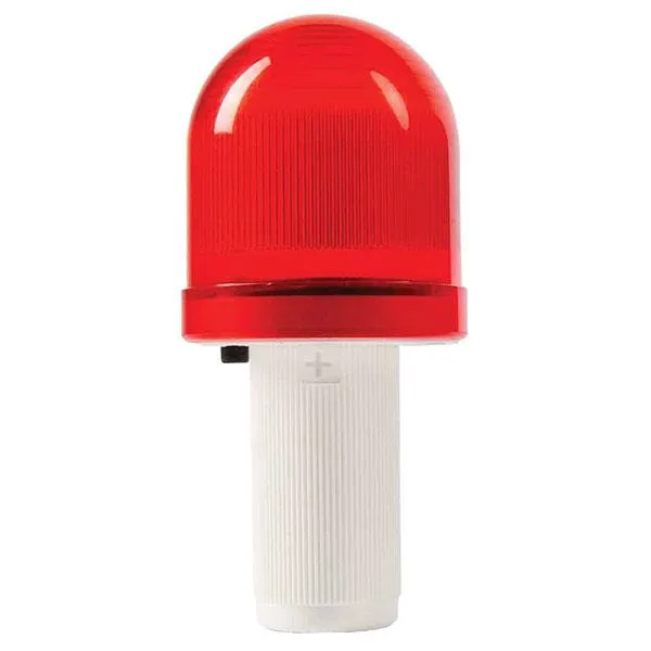 Aervoe Red LED Safety Cone Light 