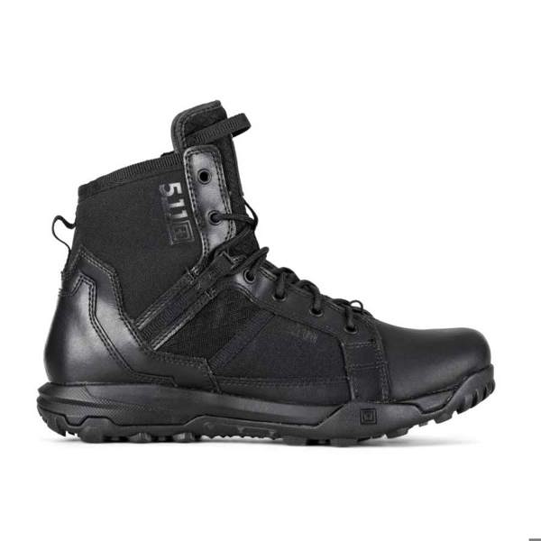 5.11 A/T 6" Side Zip Boot; Black
