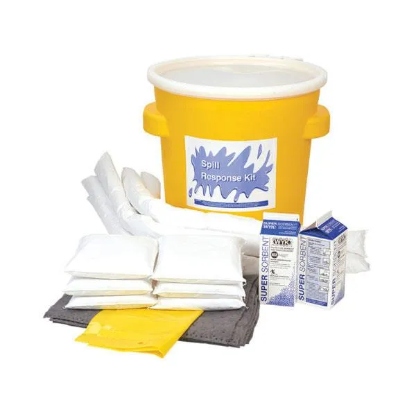 Wyk Sorbents Spill Kit,  Oil Selective, 20-Gallon Drum 