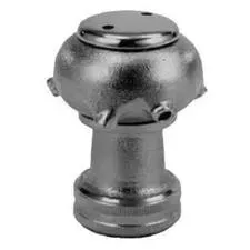 Elkhart Bresnan Distributor Nozzle, 2.5" Chrome 