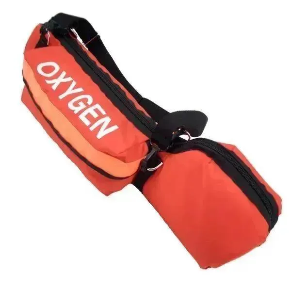 Oxygen "D" Cylinder Bag, Padded Orange 