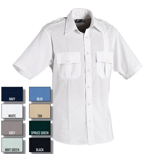 Southeastern Shirt, Code 3, Short Sleeve w/ Zipper, White