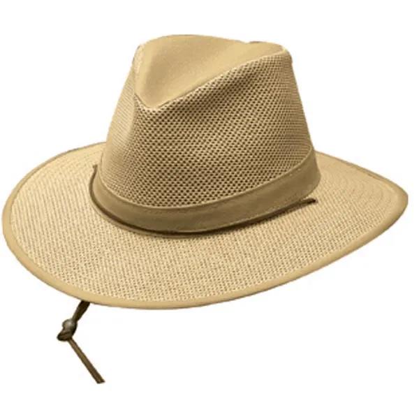 Henschel Hat - Aussie Packable Breezer Safari Sun Hat, Khaki