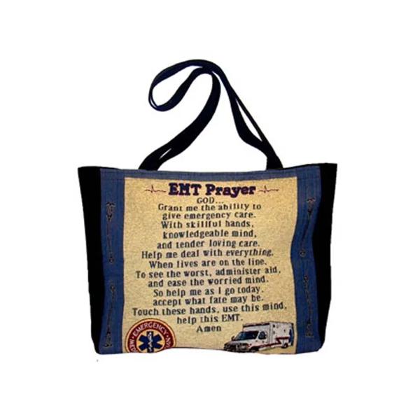 Mill Street Design Tote Bag, EMT Prayer