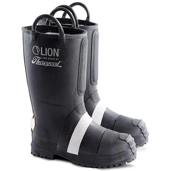 Thorogood Structural Boot, Rubber, Felt lined, 14", NFPA
