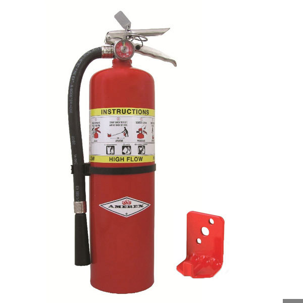 Amerex Extinguisher, 10# BC Wall Bracket, (60B:C)