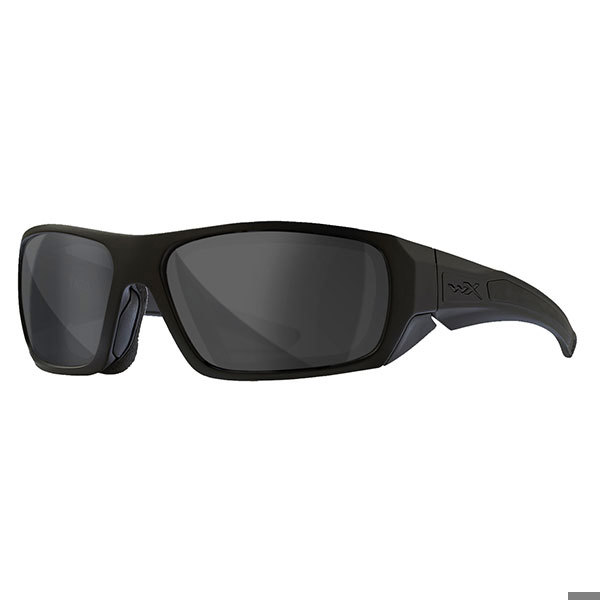 Wiley X Enzo Sunglasses, Black Ops/Smoke Grey/Matte Black