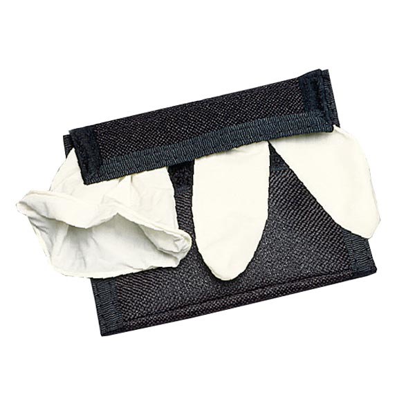 Glove Pouch, Velcro Belt Holds 1-3 Pair