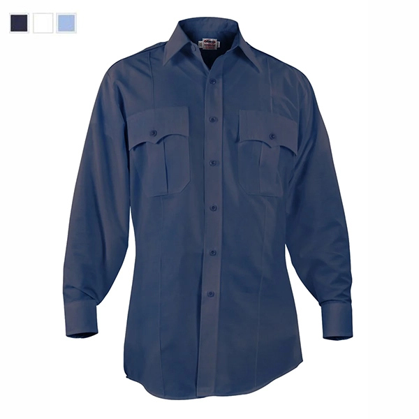 Elbeco Shirt, Men's Paragon+, LS, Poly/Cotton