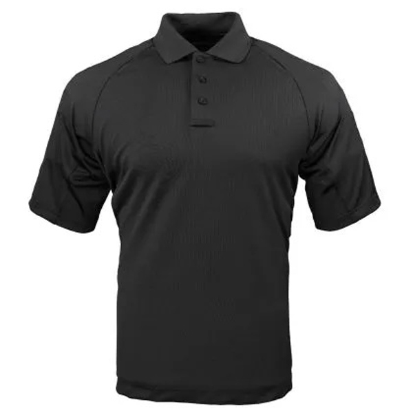 Propper Mens Raglan SS Utility Polo; Black