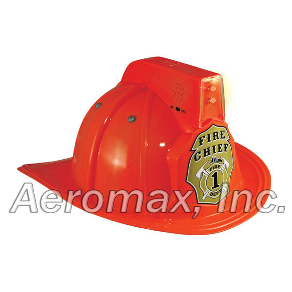 Aeromax Jr. FF Helmet Red with Lights