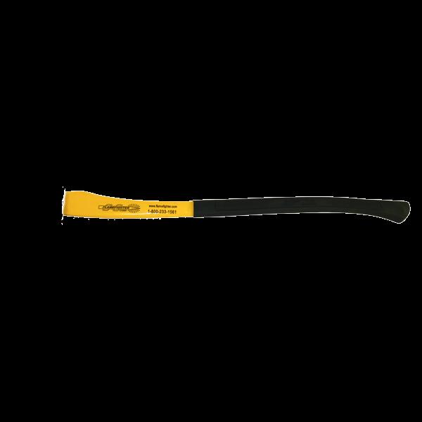 Flamefighter Axe Handle FG, Yellow, Rubber Grip, 36"