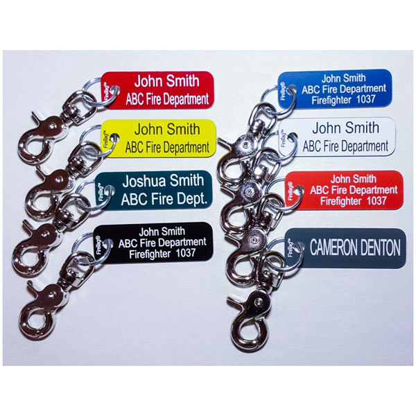 Mylor Laminated Plastic ID Tag Specify Color