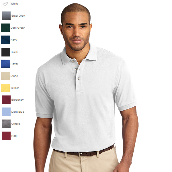 Port Authority Polo, Pique Knit SS