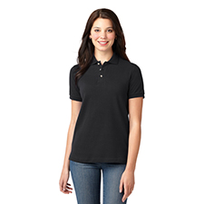 Port Authority Ladies Heavyweight Cotton Pique Polo