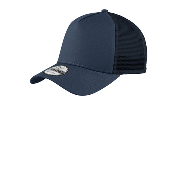 New Era Snapback Trucker Cap Deep Navy