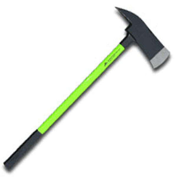 Leatherhead Pick Axe, 6lb 36" HiViz, FG,Lime Reflective Tape