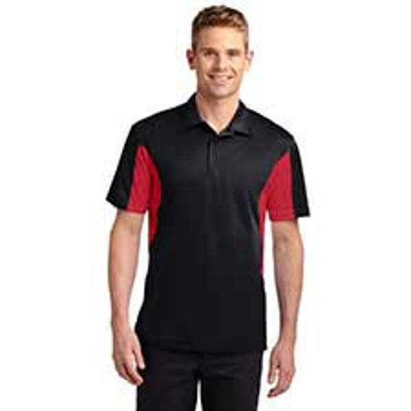 Sport-Tek Polo, SideBlocked SS Poly