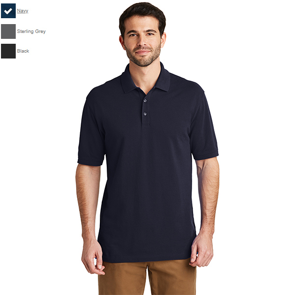 Port Authority Polo, EZCotton Pique SS Tall