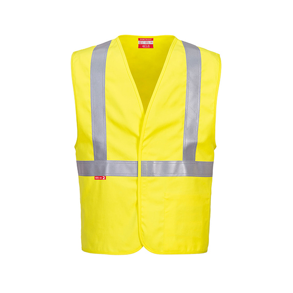 Portwest NFPA 2112 Woven Vest FR, Yellow