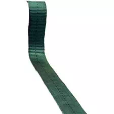 PMI Webbing, 1", Tublular Dark Green, Per Yard 