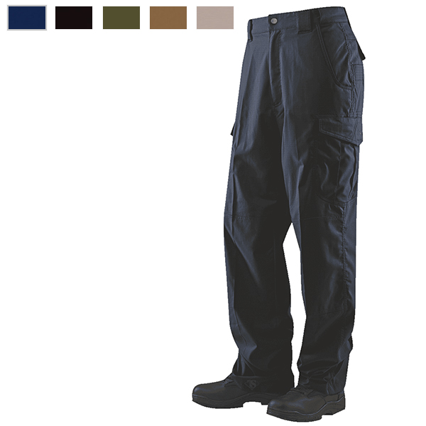 TRU-SPEC Mens Industrial Black Tactical Uniform Cargo Pants Size 34X30 Ripstop 